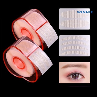 [Winnie] 600/1200Pcs Love Heart Waterproof Sweat Proof Lace Double Eyelid Stripe Stickers