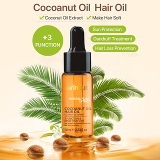 te 10ml aceite de cabello sin lavado suavizante extracto natural de coco natural cuidado del cabello proteger el tratamiento de reparación para mujer (1)