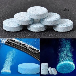 MR- 10Pcs Auto Car Windshield Glass Wash Cleaning Concentrated Effervescent Tablets