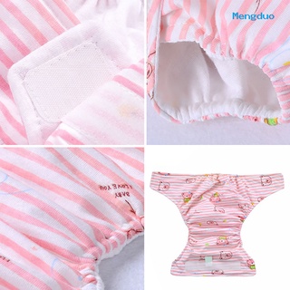 Ptp_ pañal De tela De algodón suave reutilizable lavable ajustable Para recién nacido/bebé (5)