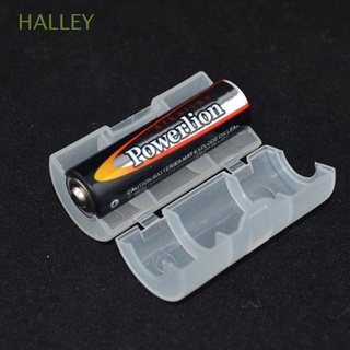 HALLEY Practical Battery Converter 6pcs Battery Switcher Battery Adapter Case AA To C Size Transparent Batteries Holder Household Batteries Box High Quality Battery Conversion Box/Multicolor