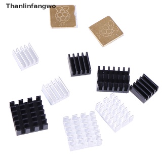 [tfnl] 5 piezas para raspberry pi 2/3/4 3b+ 4b aluminio disipador de calor radiador kit asf