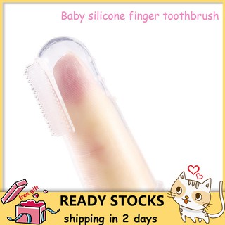 Magicstore cepillo de dientes de silicona suave para bebés/cepillo Oral de goma para dientes