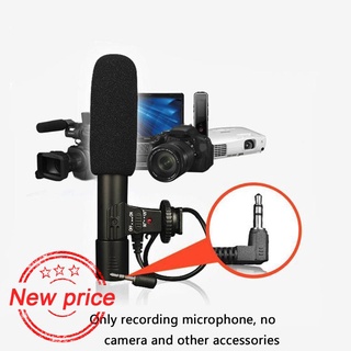 Camera Microphone MIC For Nikon Canon DSLR DV Interview External Recording Q6Q0 A2O1