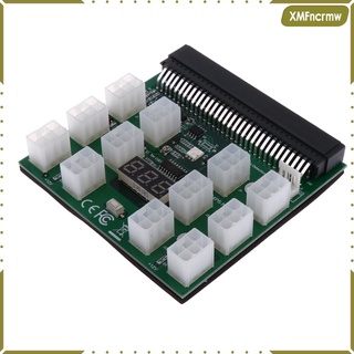 PCI-E 6 Pin Breakout Board 12V Module for (1600W) GPU Mining Power Supply
