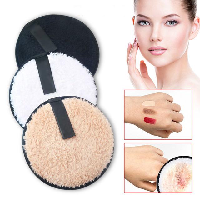 Esponjas de limpieza profunda/maquillaje mágico/suave de microfibra/toalla facial (1)