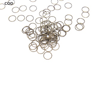 [cod] 100 piezas de oro anillo de pelo trenzado dreadlock bead brazalete clip trenza herramienta aro círculo caliente
