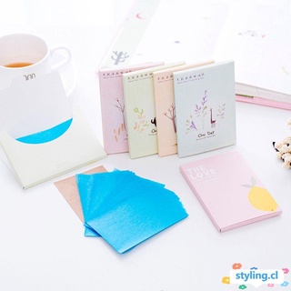 STYLING Wome Oil-absorbing Health Tools Oily Skin Facial Paper Beauty Blue Men Absorbing Oil Control