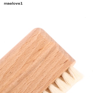 [maelove1] lp vinilo record cepillo de limpieza antiestático pelo de cabra mango de madera limpiador de cepillos [maelove1] (5)
