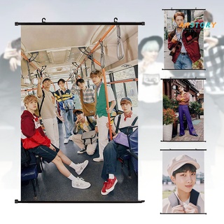 ahstory BTS Members Printing Non-woven Fabric Poster Hanging Pendant Picture Decoration
