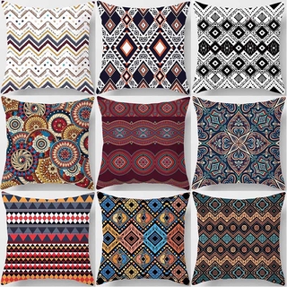 18 pulgadas decorativa almohada impresión patrón abrazo funda de almohada sala de estar sofá cojín Cove