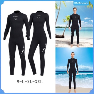 buceo traje de neopreno espalda cremallera snorkeling surf traje de neopreno de manga larga (2)