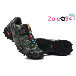 Original Salomon Speed Cross 3 Men Outdoor Professional Solomon Hiking Shoes Size 40-46R14