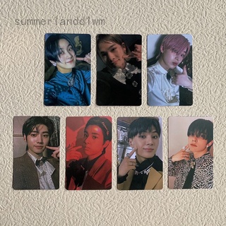 7 Unids/Set Kpop ENHYPEN Álbum Dimensión : Dilema Postal Lomo Tarjetas Photocard Fans Regalo