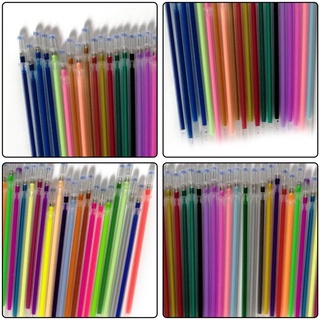 Ae 1.0mm suave colorido bolígrafo de Gel fluorescente recambios de Color cartucho Flash pluma