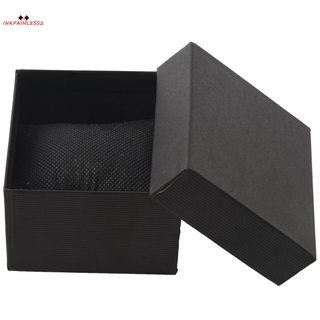 estuche de regalo caja de pulsera anillo pendientes caja negra