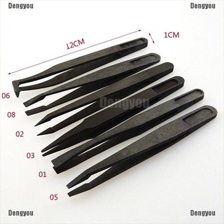 <dengyou> tipo: pinzas de plástico material: pps+plástico compuesto de fibra color: negro tamaño total: aprox. 12 x 1,1 x 1,4 cm/4.7 (1)