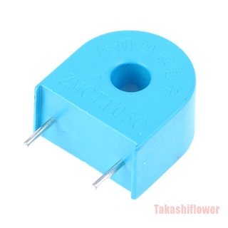 Takashiflower ZMCT103C Micro precisión azul transformador de corriente 5A/5mA Sensor