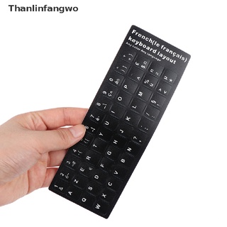 [tfnl] pegatinas impermeables para teclado portátil español/francés coreano/thai diseño de teclado asf (4)