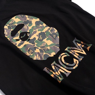 Hiphoppie Bape MCM Monkey Camuflaje Estampado Camisetas cl2.21 3.4 (5)