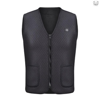 Electric USB Heated Warm Vest Men Women Heating Coat Jacket Clothing for Winter Motorcycle Travelling Skiing Hiking