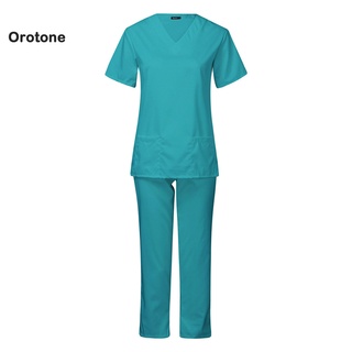 Orotone ropa de trabajo Doctor ropa de trabajo Color sólido secado rápido ropa de trabajo elasticidad para el trabajo
