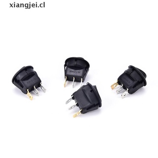 【xiangjei】 New 4x Waterproof ON/OFF Car 12V Round Rocker Dot Boat LED Light Toggle Switch CL
