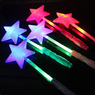 Ntp Magic luminoso estrella LED resplandor palo intermitente luz Up varita fiesta concierto juguete (9)