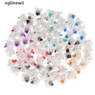 Oglinewii 10Pcs/lot outemu mx switches 3 pin mechanical keyboard black blue brown switches CL