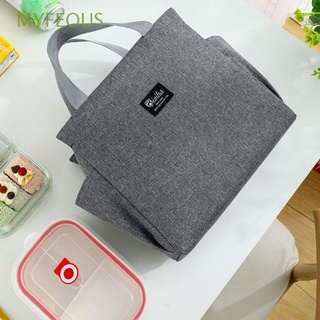 MYFEOUS Picnic Double pocket Portable Lunch Storage Mother baby bag Waterproof Tote Environmental protection material Insulated Cooler Food Box/Multicolor