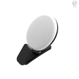 mini anillo de luz selfie recargable para selfie cámara led luz con 3 niveles de brillo anillo de maquillaje