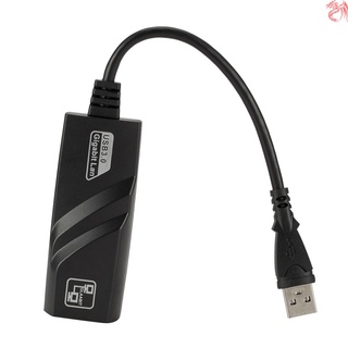Adaptador de red con cable USB 3.0 a Gigabit Ethernet RJ45 LAN 10/100/1000Mbps tarjeta de red Ethernet para Laptop PC (1)