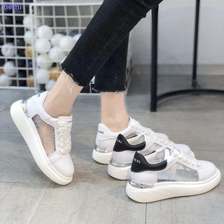 Malla pequeño blanco zapatos mujer transpirable 2021 nuevo verano McQueen zapatos de estudiante zapatos deportivos femeninos salvajes zapatos casuales (6)