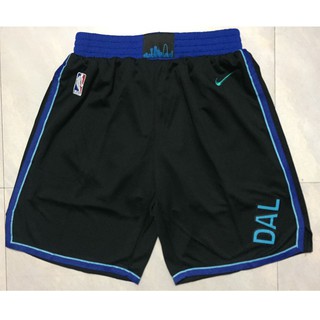 NBA Shorts Dallas Mavericks pantalones cortos deportivos negro