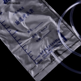 Oglinewii Disposable 1000ML Enema Bag Colonic Douche Cleansing Kit Medical Supplies CL (3)