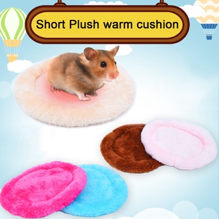 shuyuexi Winter Small Pet Rabbit Hamster Nest Pad Warm Soft Cage House Cushion Sleep Mat