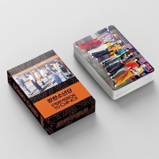 55Pcs BTS Bangtan Boys permiso para bailar Festa tarjetas fotográficas tarjetas pequeñas Lomo postal PhotoCard coleccionables tarjetas conjunto