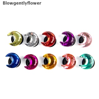 Blowgentlyflower 10Pcs Crystal Shoe Charms Shoe Buckles Accessories Fit Diy Bands Bracelets Gift BGF