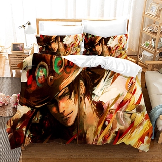 greet cod anime de una pieza 3 en 1 juego de sábanas individuales de doble tamaño roronoa zoro luffy dormitorio cómodo lavable funda de almohada para banners fdsgf