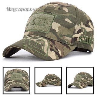 Lisa'S shop 511 - gorra de béisbol (yueqinhaishang 511), color verde, camuflaje al aire libre, táctica de la selva, sombrero 511Velcro