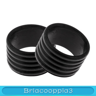 Brlacooppia3 2 piezas protector De agarre negro Para raqueta De tenis/zapatos De velcro/Squash