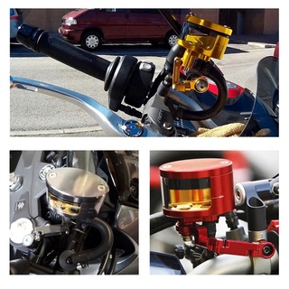 motocicleta universal freno embrague tanque cilindro líquido depósito de aceite taza motocicleta freno delantero taza de aceite