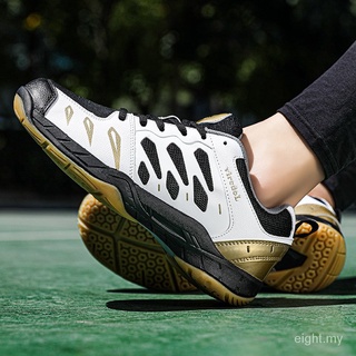 Profesional de bádminton zapatos de voleibol para los hombres de las mujeres de la pista de tenis de Jogging zapatos de voleibol zapatillas de deporte parejas zapatos de entrenamiento más el tamaño l8cU (7)