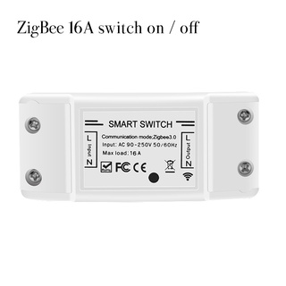 Tuya Zigbee 3.0 Interruptor inteligente Para el hogar Dispositivo On-Ff con control Remoto Por Voz y Alexa con Google Home Para Uso De hogar inteligente 16a
