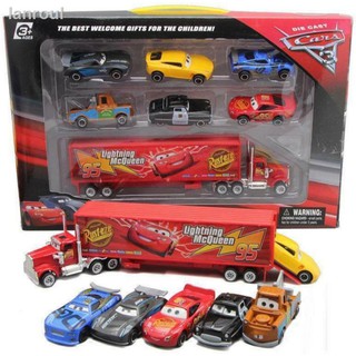☏✘○coche Disney Pixar Carros película juguetes lightning Mcqueen Mack Uncle camión Diecast Modelo De coche Para asc