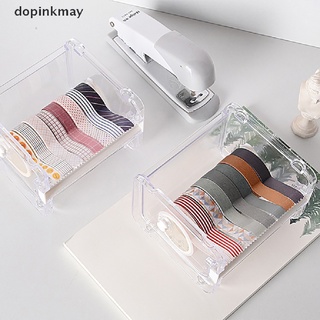 Dopinkmay Masking Tape Cutter Washi Tape Storage Organizer Cutter Office Tape Dispenser CL (5)