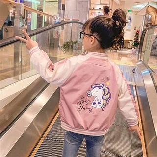 Girl's Coat in the Spring and Autumn2021New Children's Western Style Children Teens Tops Baby Girl's Spring Jacket Fashion