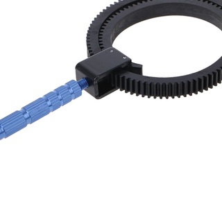 Adjustable Follow Focus Gear Ring Belt Aluminum Alloy Grip DSLR SLR Camcorder Camera Accessories