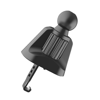 Adaptador de Clip de ventilación de aire para coche, gancho, bloqueo, soporte para teléfono, color negro