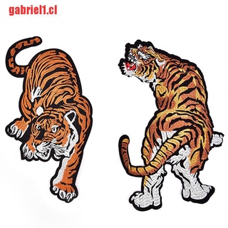 [gabriel1]parches grandes de tigre para ropa/parche de bicicleta